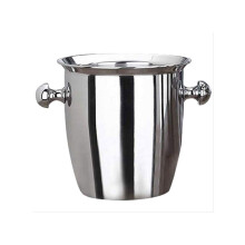 Stainless Steel Double Walice Bucket Container, Large Insulated Ice Bucket For Banquets, Thick Ice Bucket