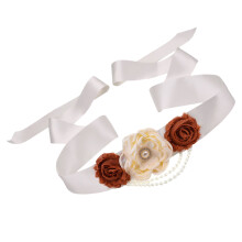 Gürtel Handgemachte Hochzeitskleid Brautjungfer Für Frauen