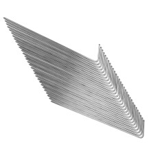 Zelt Heringe 30 8,5x1,6 Zoll Aluminium Silber