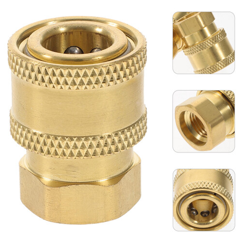4St Tuinslangverbinder Messing, Los Te Koppelen En Robuust 2