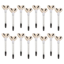 80 Unidades Pinceles Máscara Pestañas Cristal Con Tubo