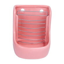 Ceramic Food Bowl Anti-Turn Design For Chinchillas, 1Pc, Easy To Clean, Hay And Food Storage Color Options