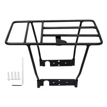 Aluminum Alloy Electric Scooter Rear Rack Replacement, Universal Fit, Thickened Luggage Rack, Rear Cargo Rack