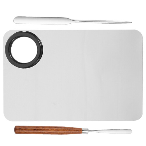 1 Set Palette De Mélange Pour Fond De Spatule En