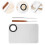 1 Set Palette De Mélange Pour Fond De Spatule En 4