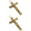 2 Stuks Retro Kruis Hanger Sleutelhanger 5
