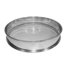 Garden Sieve Stainless Steel Fine Mesh Soil Sieve 20cm For Gardening Tool Riddle