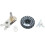 Mechanical Temperature Controller Thermostat Switch Replacement For Electric Irons Metal Texture Control Knob 5