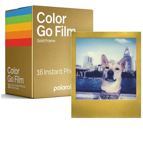 Polaroid Polaroid GO Color with Gold Frame Twin Pack