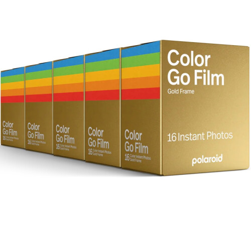 Polaroid Polaroid GO Color with Gold Frame Twin Pack 2