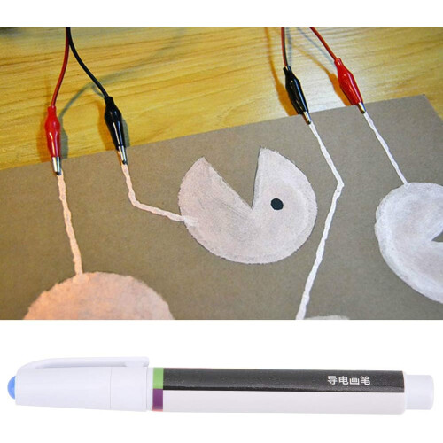 Conductive Ink Pen For Circuits, Fast Air-Drying, High Conductivity, PCB Prototyping, DIY Electronics 2