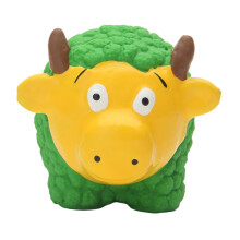 Interactive Chew Toys With Squeaker Little Lamb Dog Toy Rubber Squeaky Dog Toy Small Breed Teething Toy