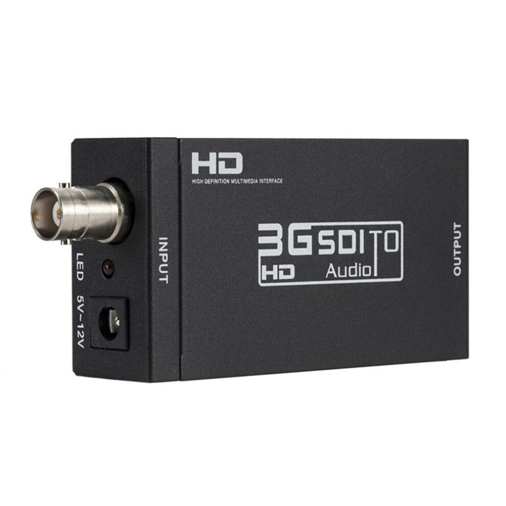 3G-Sdi To Hdmi-Compatible Converter For 1080P Hdtv Monitor Broadcasting-Level Transmission 9354506349028