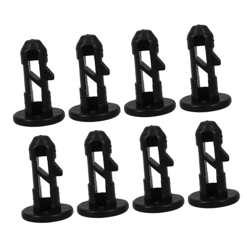 Garbage Lid Lock 8-Pack For Wheelie Bin Lid Locking System Trash Can Clips Bin Clips