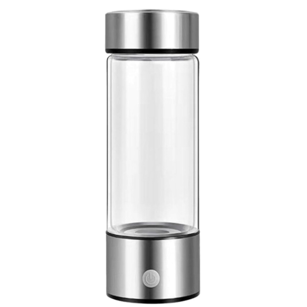Portable Hydrogen Water Bottle Generator Machine 420 ml Capacity, BPA-Free Stainless Steel Bottle, USB-C Rechargeable-image-OPC-PMBGTY2-NEW