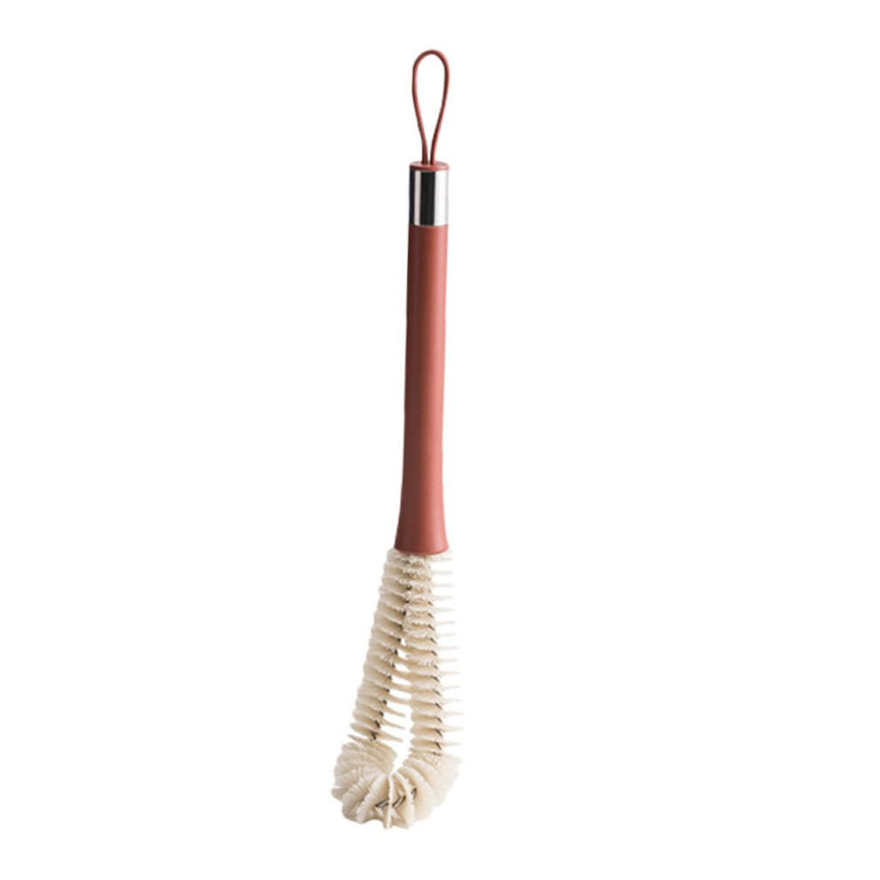 Supple Bristled Long Handle Cup Brush Bottle Cleaner Brush For Teapot, Kettle, Jar, Water Bottle Cleaning Tool