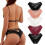 Dames string string lage taille ondergoed kant slips bikini 5 stuks 1