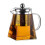 Teekanne Glas,Edelstahl Teesieb Glas Teebereiter mit Griff（350ml） 1