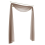 Κασκόλ Valance Voile Διακοσμητικές Κουρτίνες Π x Μ 140x600 εκ. 1
