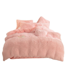 Conjunto de cama de inverno de pelúcia, macio e quente, 200x230cm, 4 peças, FELIXLEO, 3 peças