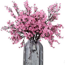 Künstliche Blumen 6 Stück Unechte Seide Blume Babysbreath Pflanze Deko