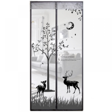 Magnetischer Fliegengitter Tür Insektenschutz Türschutz, 100 x 210 cm