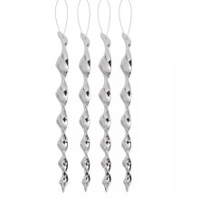 Répulsif anti-oiseaux en spirale réfléchissante (12 pièces)