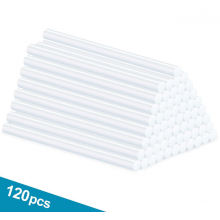 Lot de bâtons de colle chaude, 120 pièces, 7 mm x 100 mm