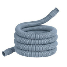 Tuyau d'évacuation de 2,5 m avec raccord et colliers de serrage