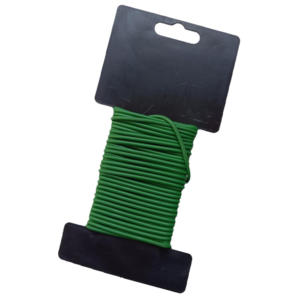 2.5mmx10m Green Soft Twist Tie Plant Tie, Garden Tie for Tomatoes and Roses, Flexible Plant Wire, Organizing Garden Supply-image-OPC-PMBGWVN-NEW