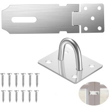 Hangslotbeugel 13cm, roestvrijstalen hangslotbeugel