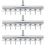 3 Luftstromadapter Steuerhebel Verteiler 9