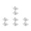 8 Pezzi Serratura Per Laptop Con Base Blocco Notebook Sicurezza 8