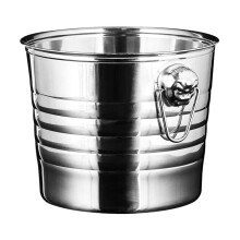 Ice Bucket Tiger Head Stainless Steel 3L Galvanized Rose Gold With Lid For KTV Bar Champagne Wine Utensils