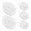 5 Pezzi Ciotola Per Manicure E Lucidatura Unghie Salone 11