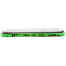Diatonische Harmonica C-Toon Wisselende Kleuren Chroom 1 Stuk