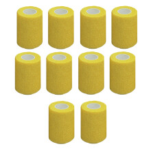 10 Cohesieve Verbandgaas Zelfklevende Elastische EHBO Tape