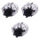 3 Bruidsmeubel Hoed Haarspeld Gaas Sluier 3