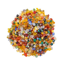 1kg Natural Rainbow Gravel For Aquariums 5-7mm Demagnetized Natural Crystal Colored Decorative Stone