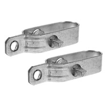 Heavy Duty Steel Wire Tightener 2-Pack For Garden Fencing Adjustable Cable Tensioner Outdoor Use