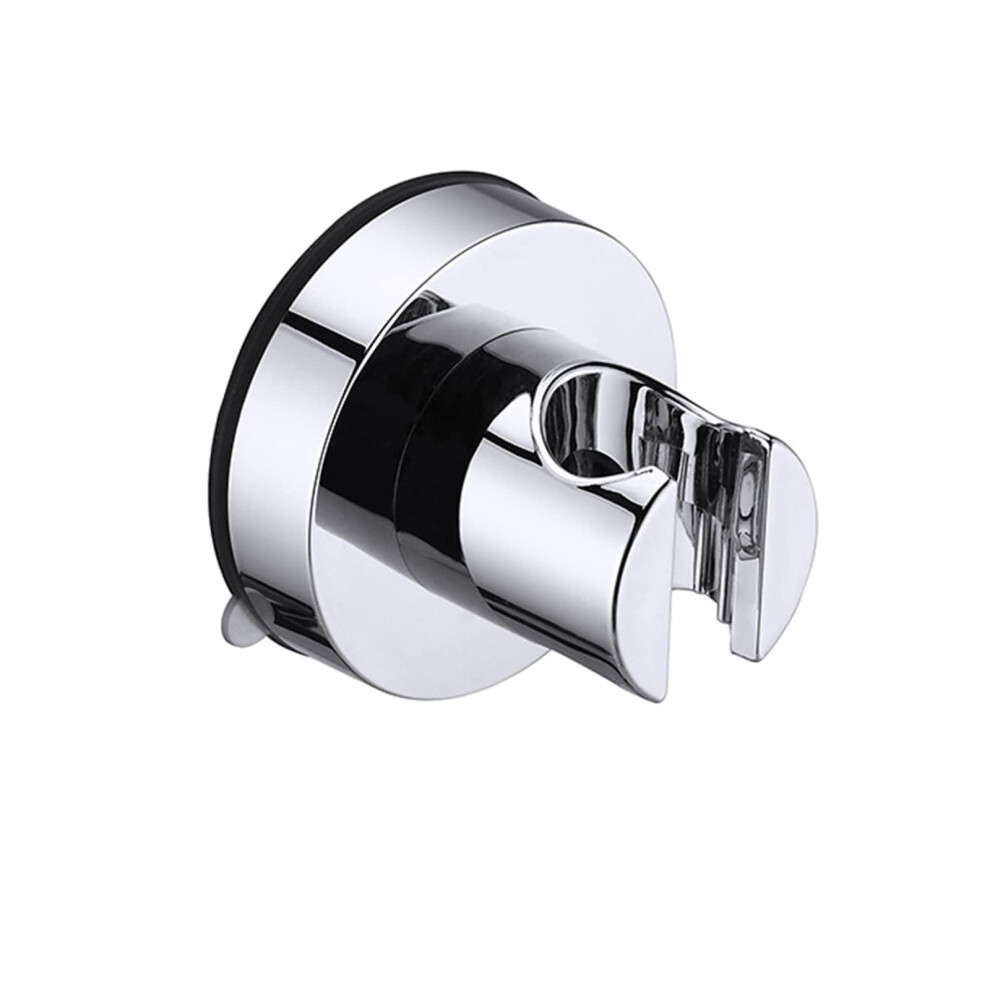 Wall Mounted Handheld Shower Head Holder No-Drill Suction Cup Abs Chrome Finish Shower Wand Holder Fits Most Handheld Shower Wands 9393856424269