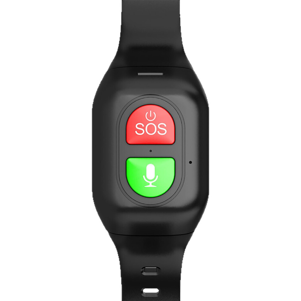 Elderly 4G Smart Watch Fall Alert SOS Button Medication Reminder GPS Location Tracker For Dementia Alzheimer Patient