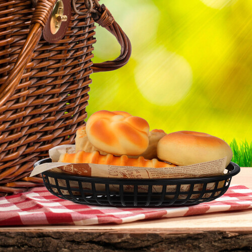 24 Pezzi Per Cibo Da Asporto Vassoio Pane Hamburger 1