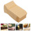 100 Pezzi Sacchetti Kraft Per Imballaggio , Grano, 5