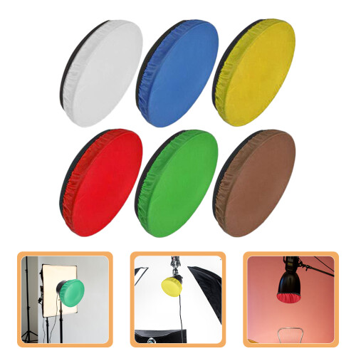 6 Lampkap Doek Afdekking Nylon Rond 1