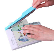 Mini Paper Trimmer 6-Inch Guillotine Cutter 10 Sheets Capacity Grid Line Scale Design For Home Office School