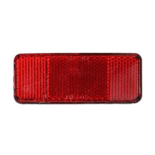 Rear Pannier Rack Attachment Red Bicycle Rear Reflector For Luggage Racks Compatible With Pannier Racks