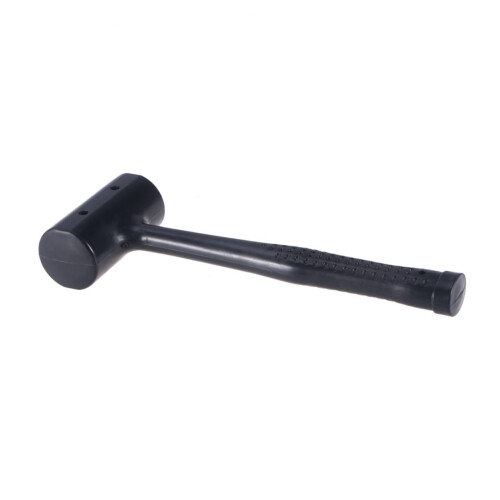 Floor Tile Installation Tool Black Rubber Hammer No Trace Percussion Sturdy Construction