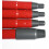 Mop Replacement Handle 4-Section Mop Replacement Stick Compatible With Easy Wrings Mop Refills Screw Assembly USA 5