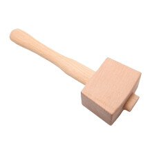 Ergonomic Wooden Mallet For Camping, Carpenter Hammer, Woodworking Tool, Wooden Mallet With Ergonomic Handle